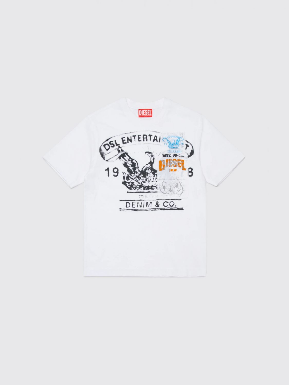 DIESEL T-Shirt Kids color White