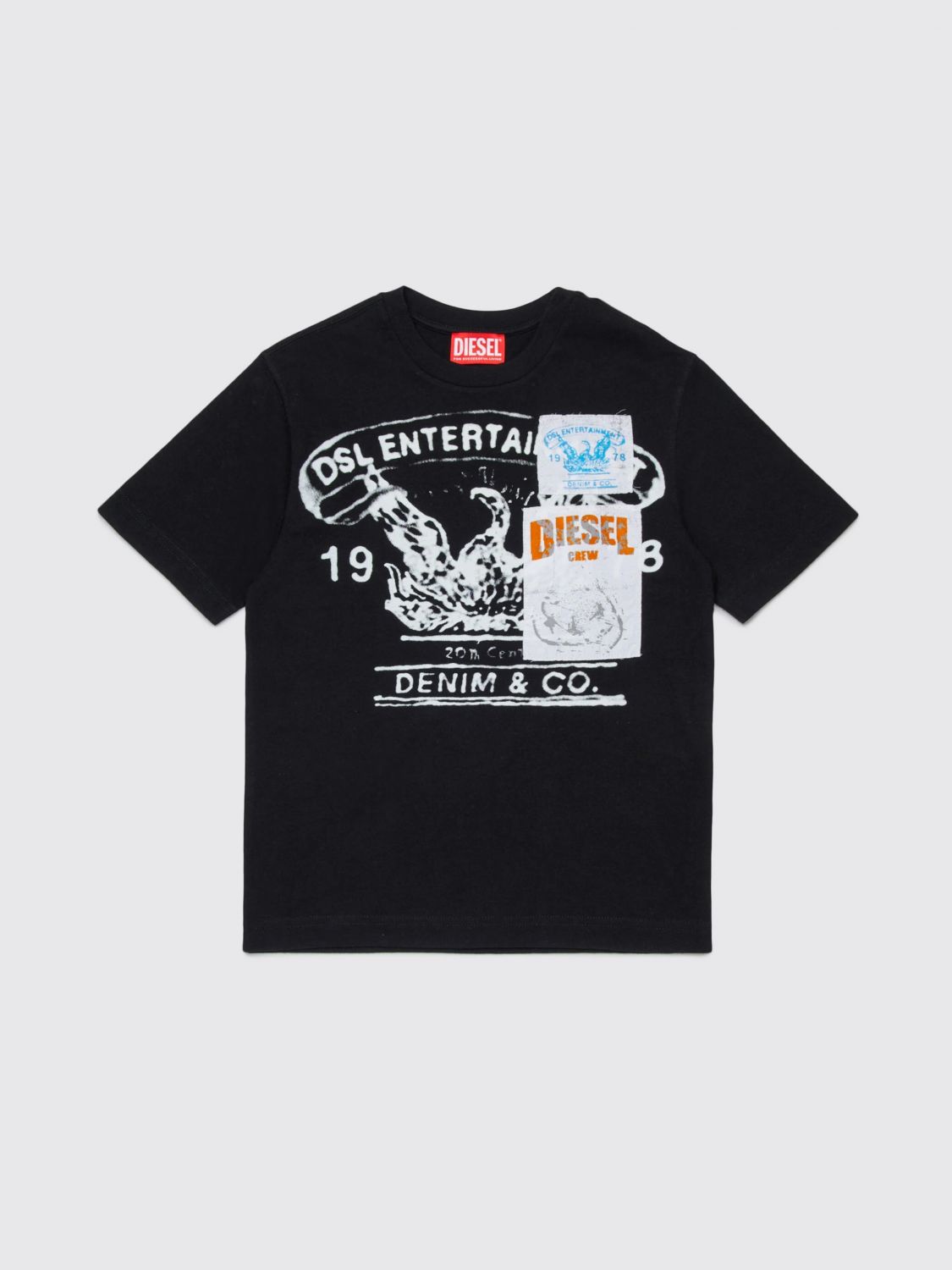 DIESEL T-Shirt Kids color Black