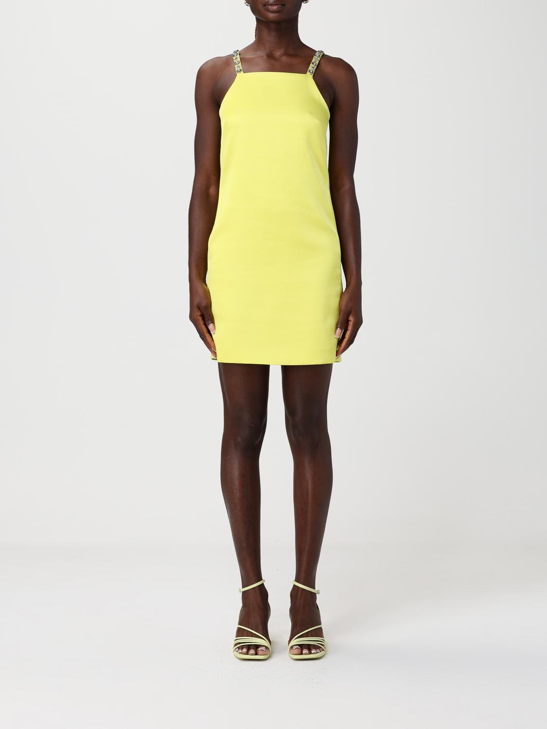 Twinset Mini-Kleid aus Crêpe mit Strasssteinen