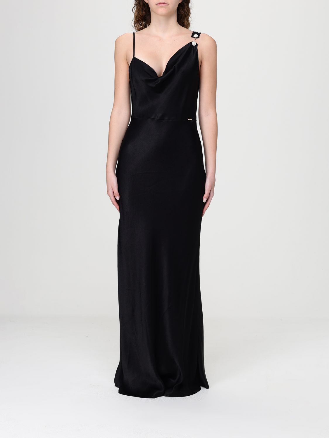 Twinset Γυναικών Μαύρο Dress Woman Color
