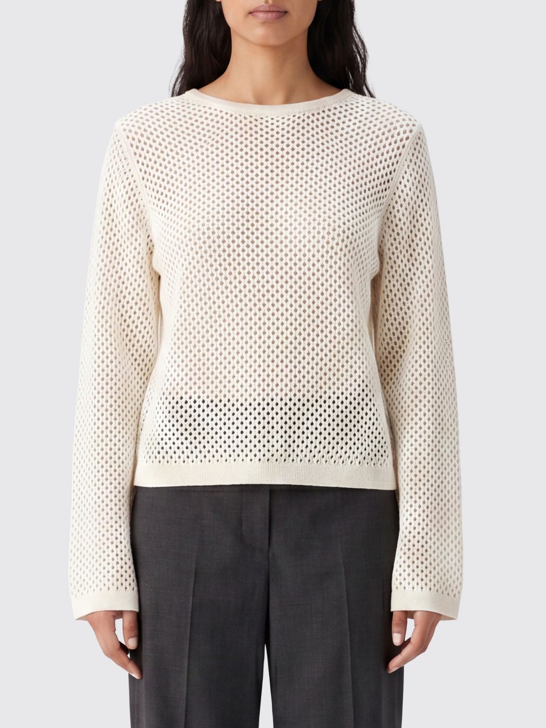 Allude Virgin Wool and Cashmere Sweater · M