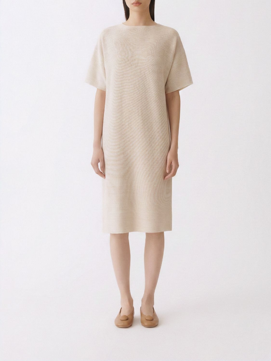 Fabiana Filippi Virgin Wool and Cotton Dress