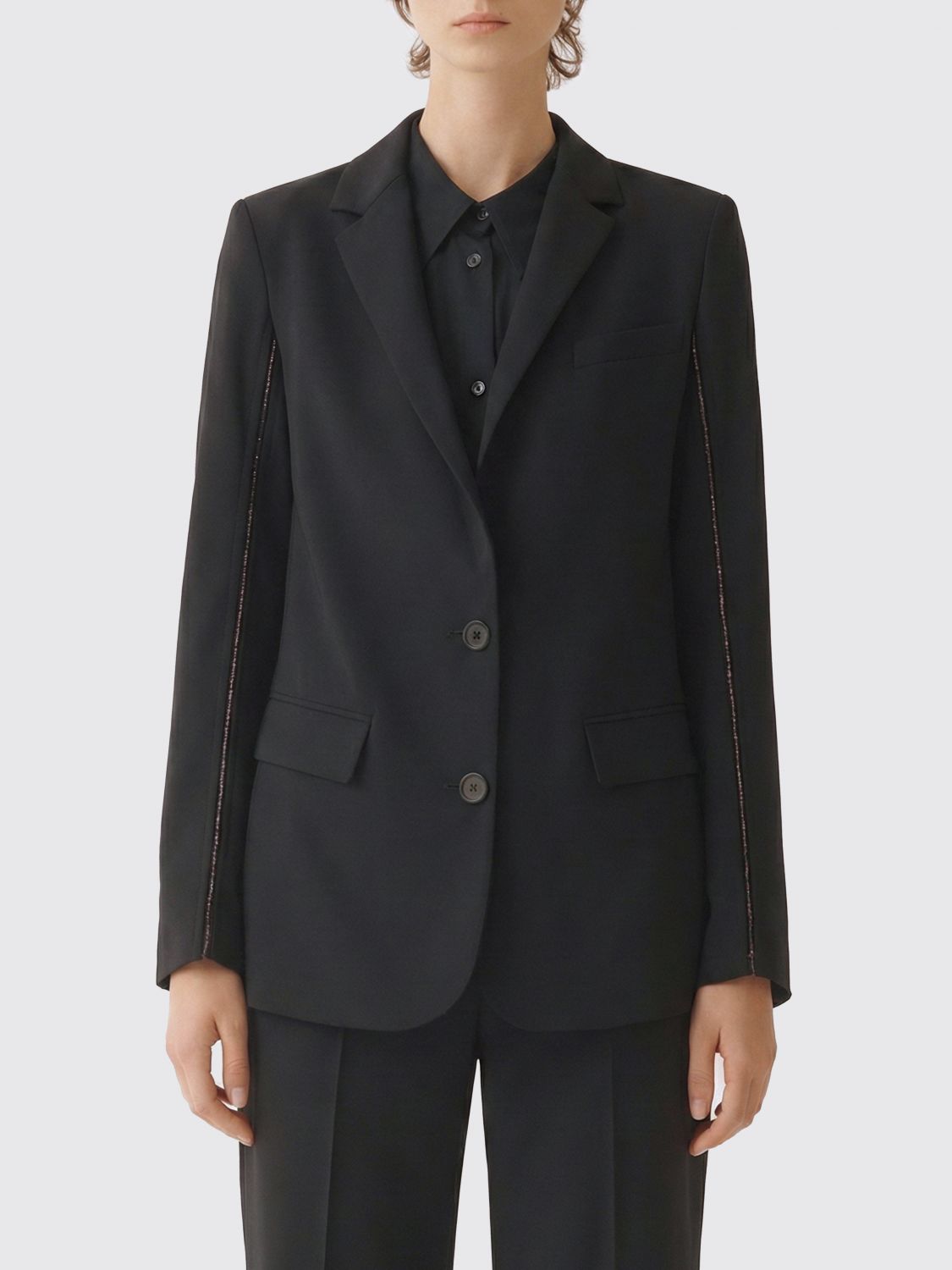 FABIANA FILIPPI Einreihiger Blazer aus Schurwolle