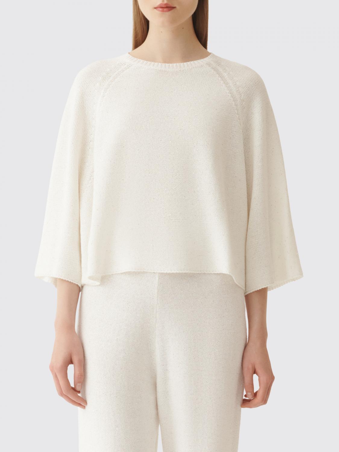 FABIANA FILIPPI Pullover aus Baumwolle und Leinen