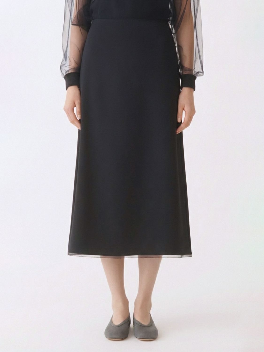 Fabiana Filippi Midi Skirt in Viscose Blend · 44