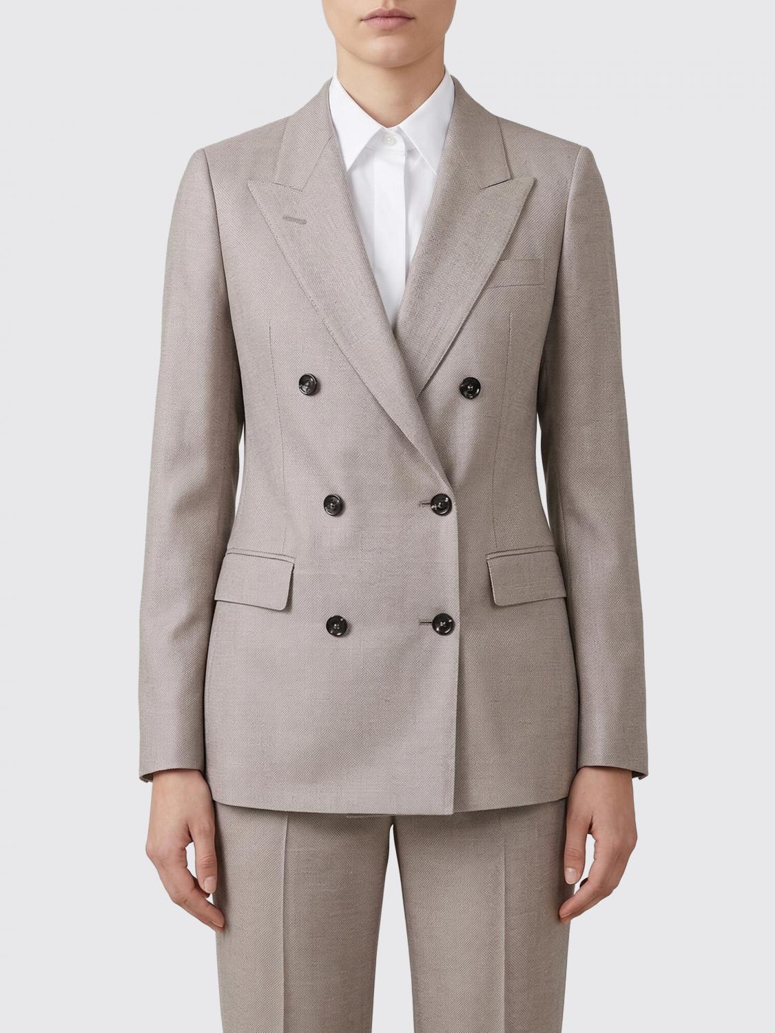 TAGLIATORE Double Breasted Blazer in Virgin Wool Blend