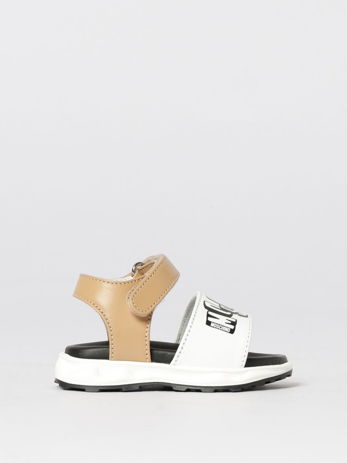 MOSCHINO Leder-Sandalen
