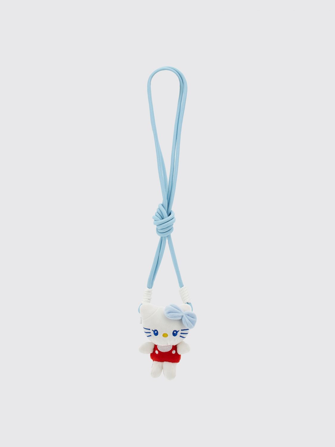 MONNALISA Charm Hello Kitty in tessuto con cordino