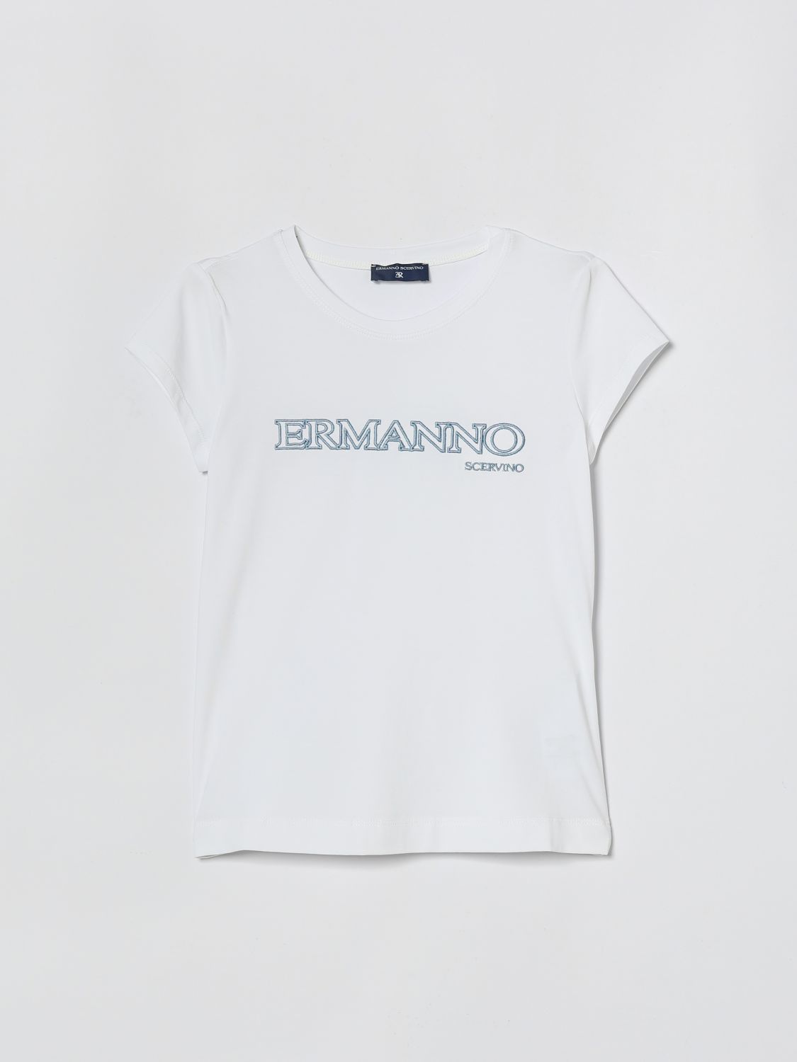 ERMANNO SCERVINO JUNIOR Baumwoll-T-Shirt mit Logo