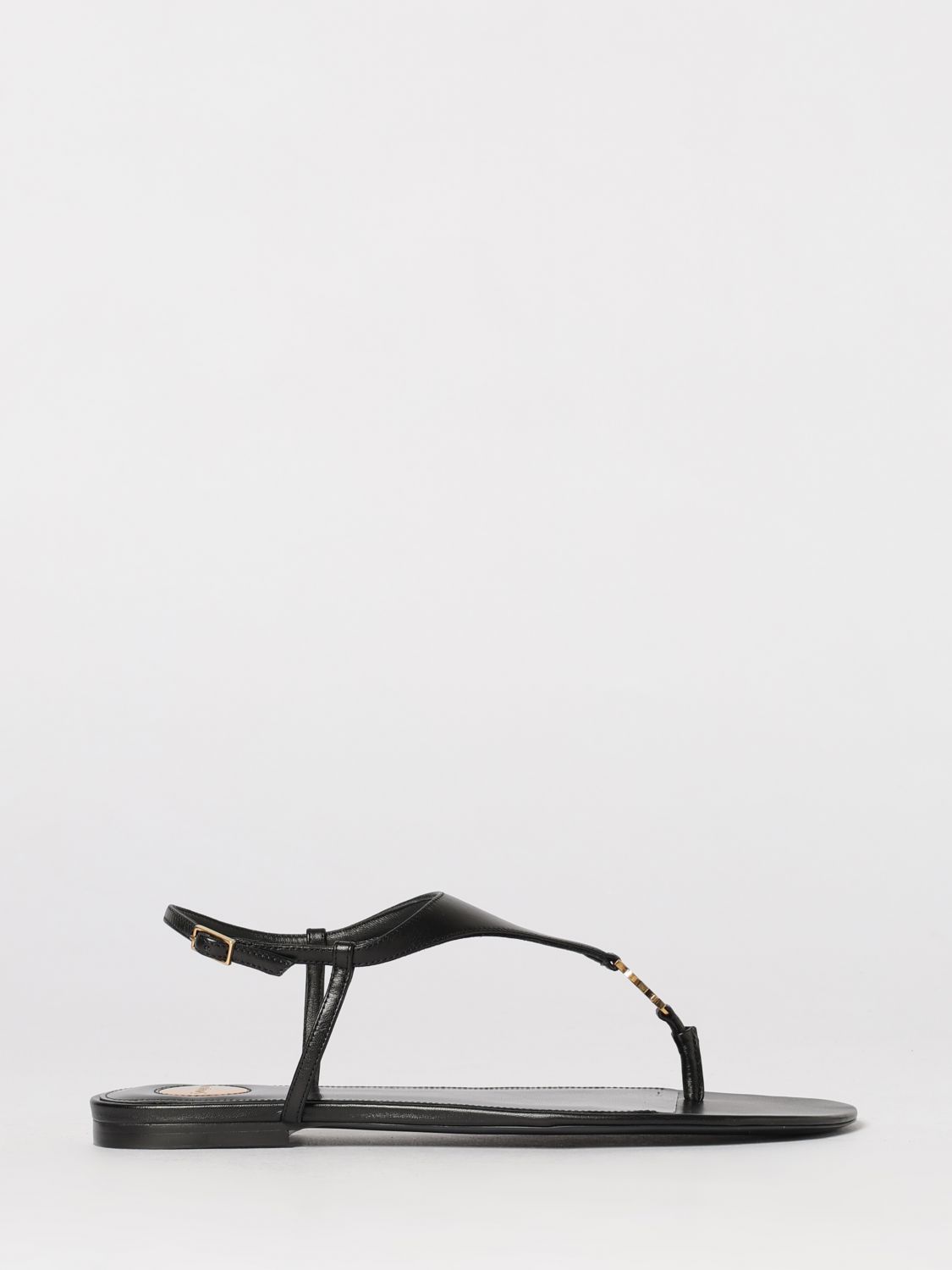 SAINT LAURENT Sandalo Cassandre in pelle