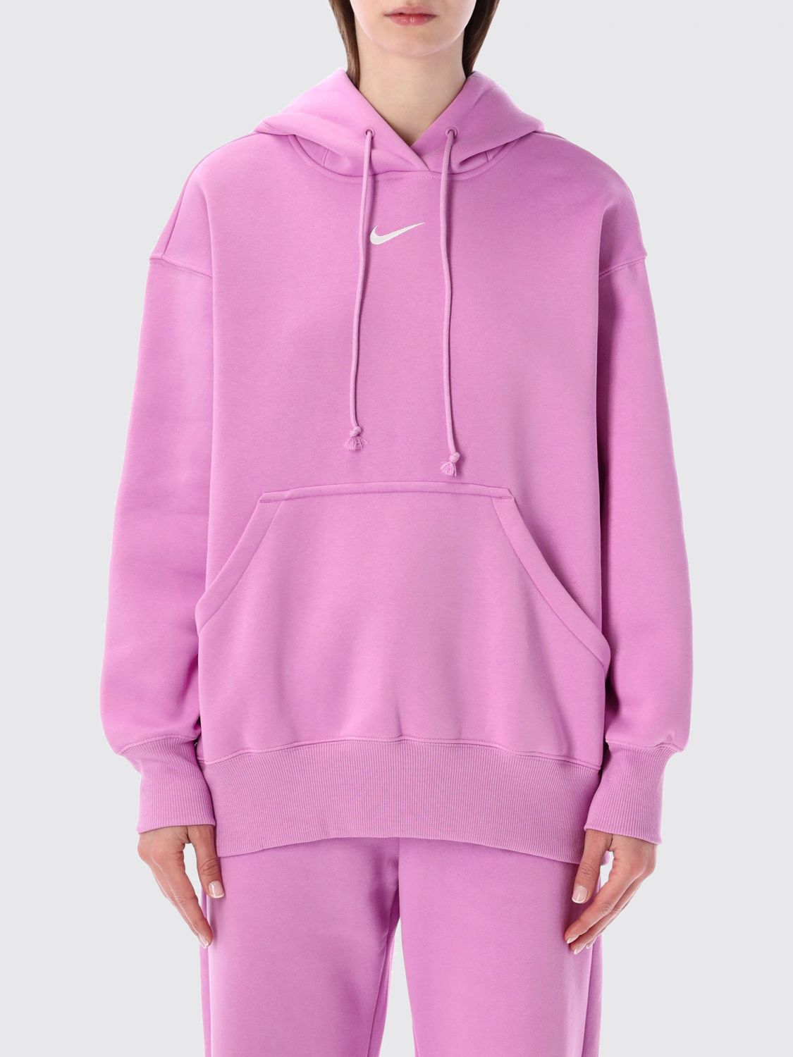 NIKE Phoenix Kapuzenpullover aus Stretch-Baumwolle