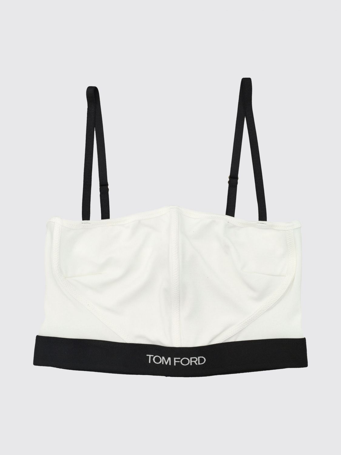 Tom Ford Γυναικών Άσπρο Modal Bralette