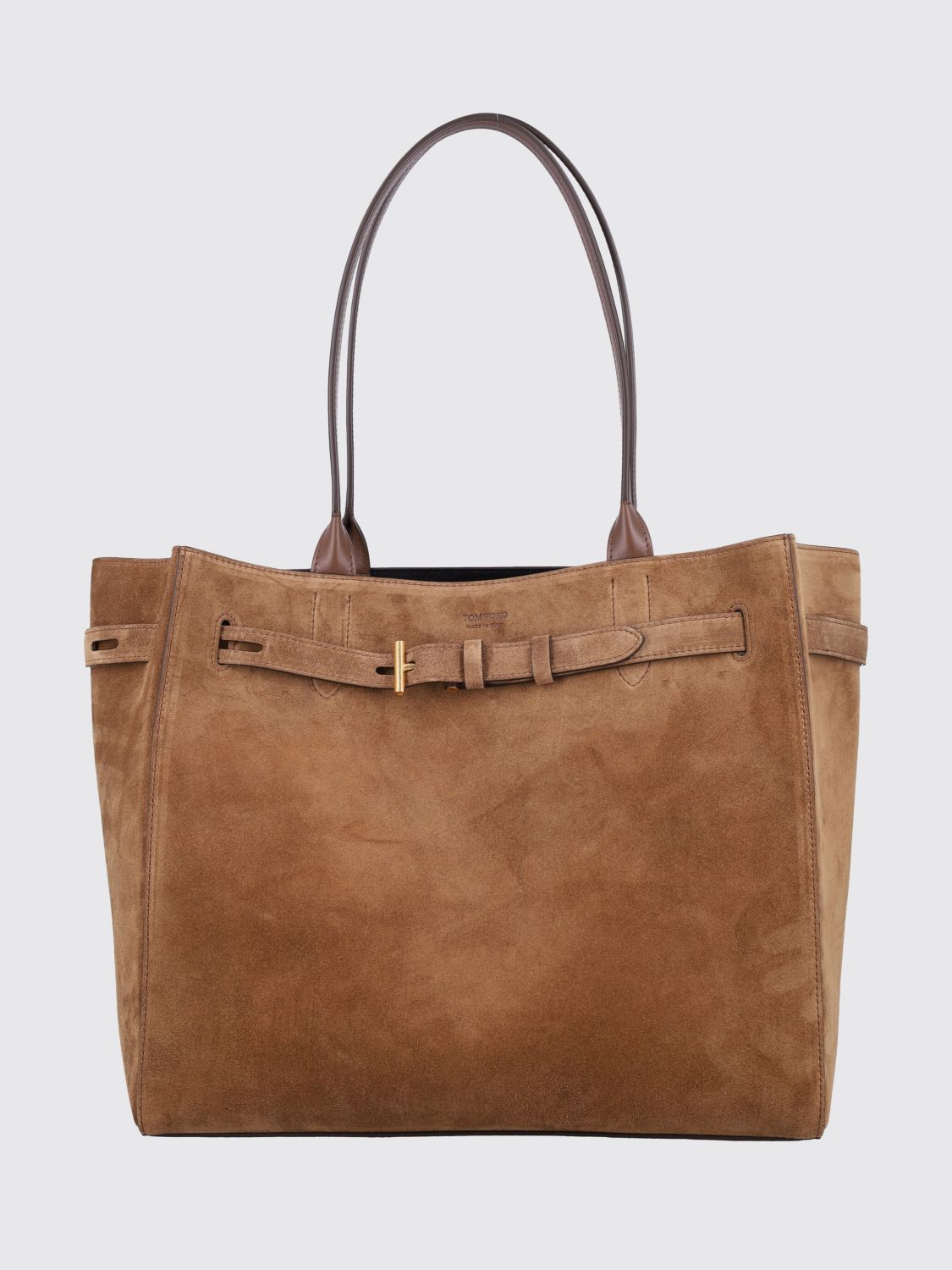 TOM FORD TOM FORD Shoulder Bag Woman color Brown　TOM FORD ショルダーバッグ ウィメンズ カラー ブラウン