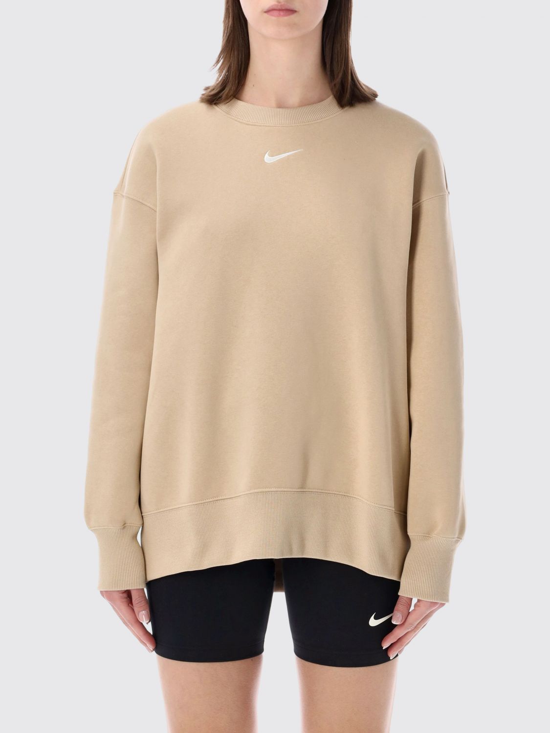 NIKE Rundhals-Sweatshirt aus Baumwollmischung
