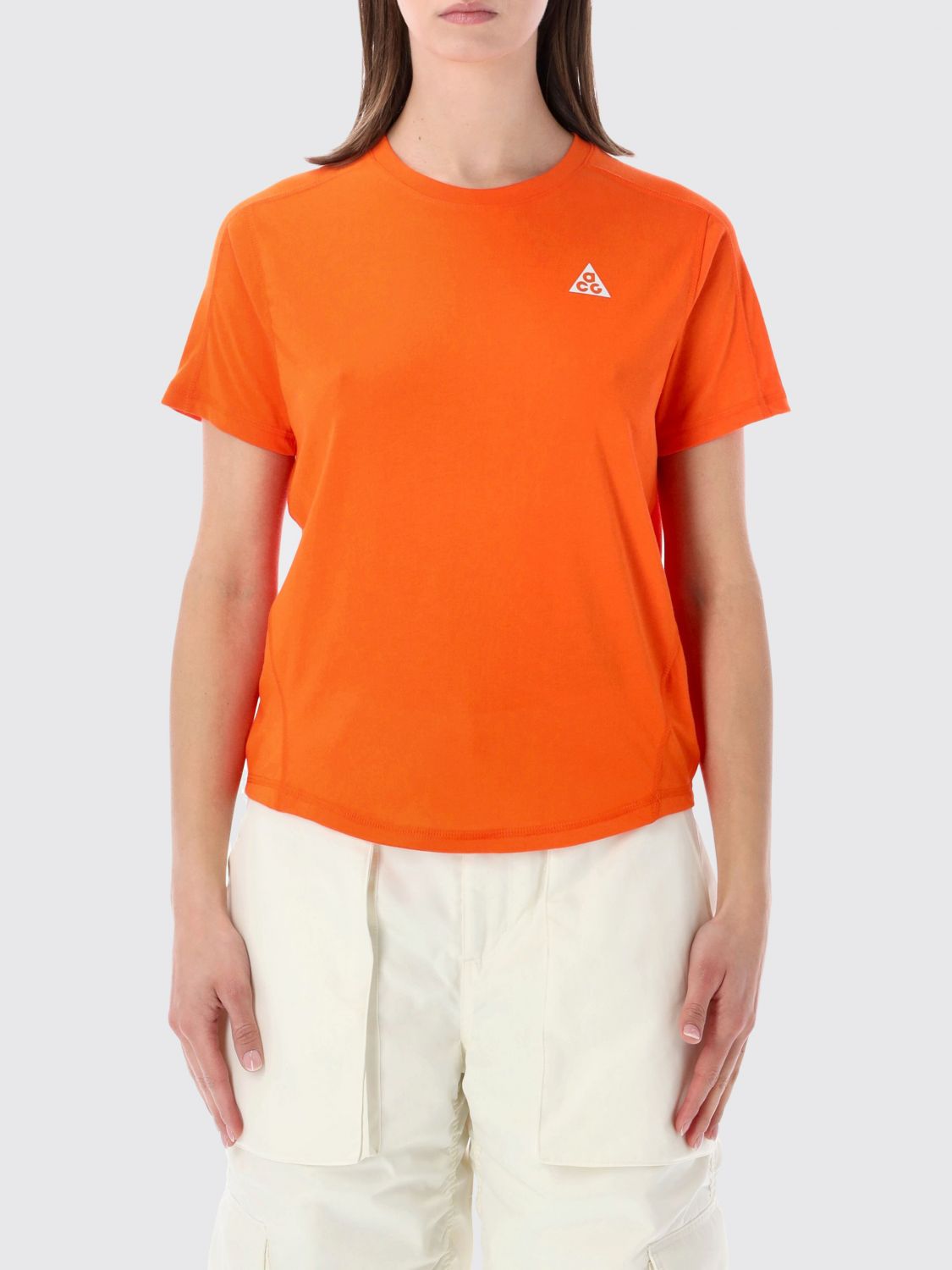 NIKE T-Shirt Woman color Orange