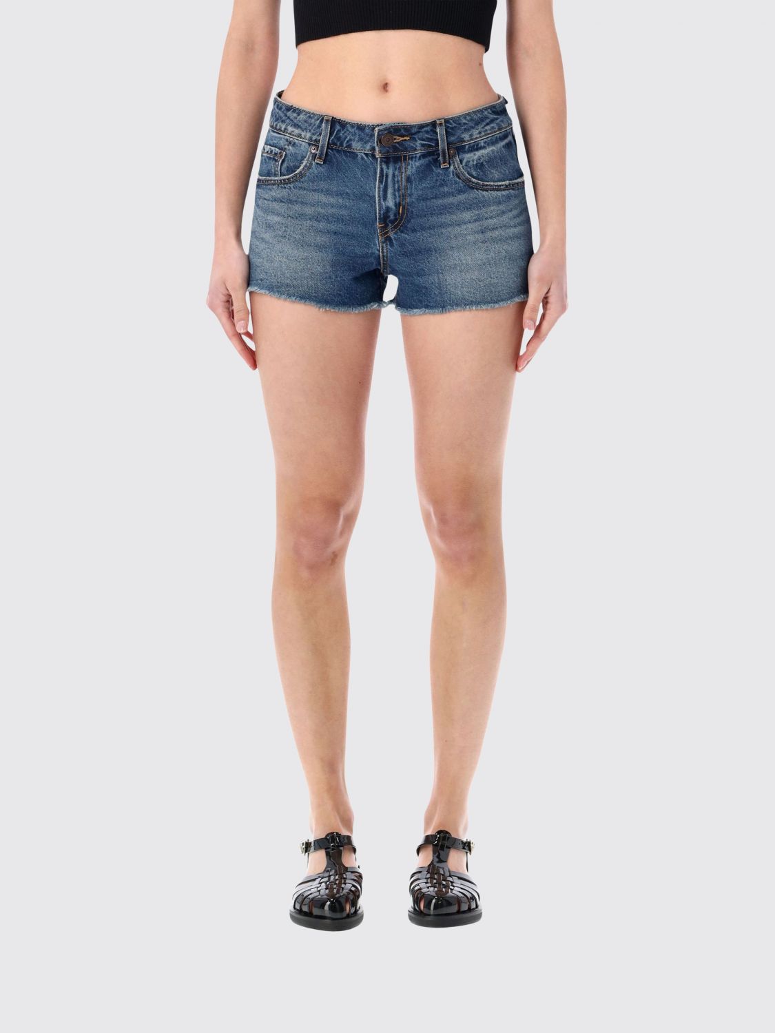 LEVI'S Shorts aus Baumwolldenim