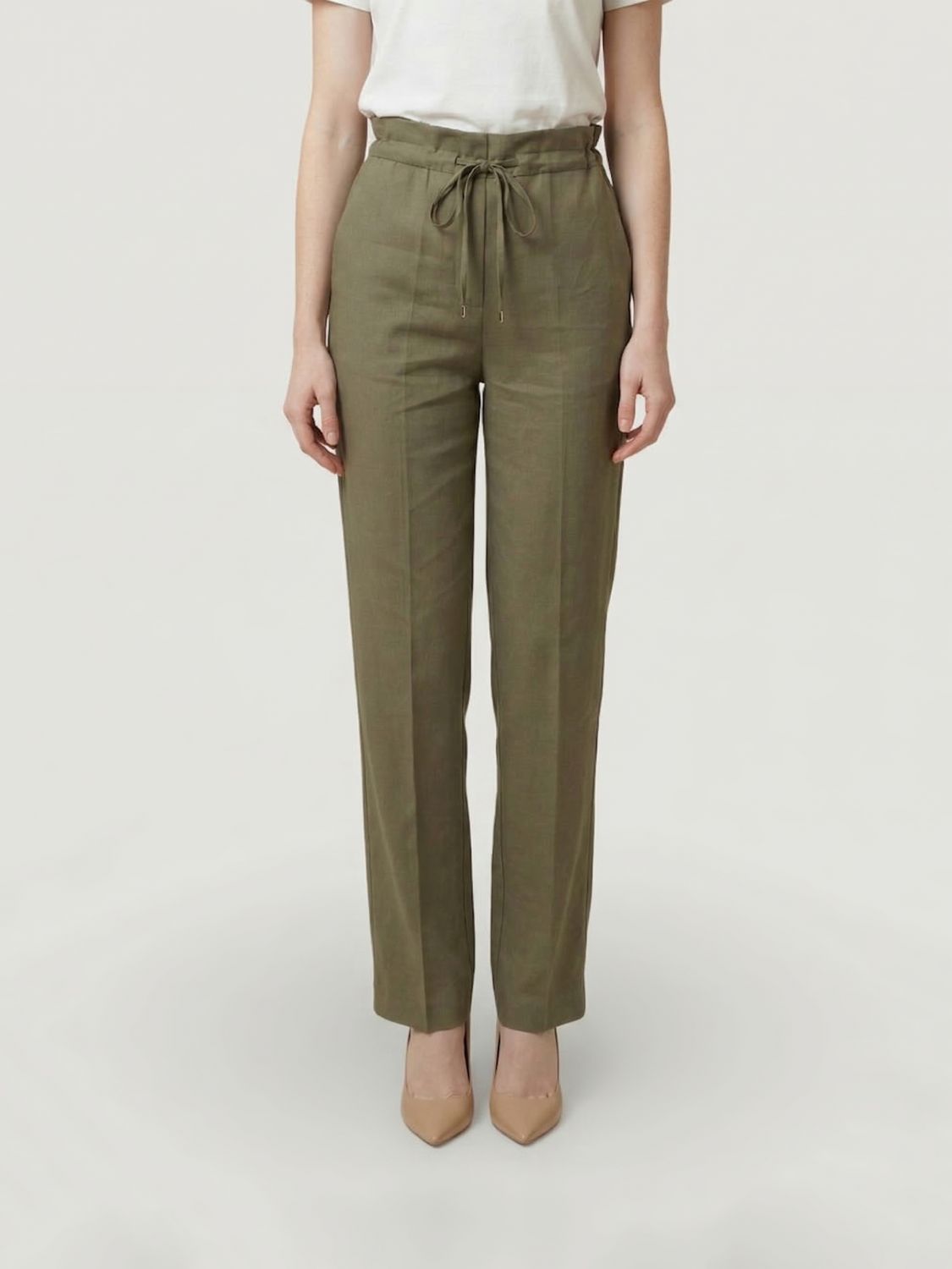 Liu Jo Γυναικών Πράσινο Pants Woman Color