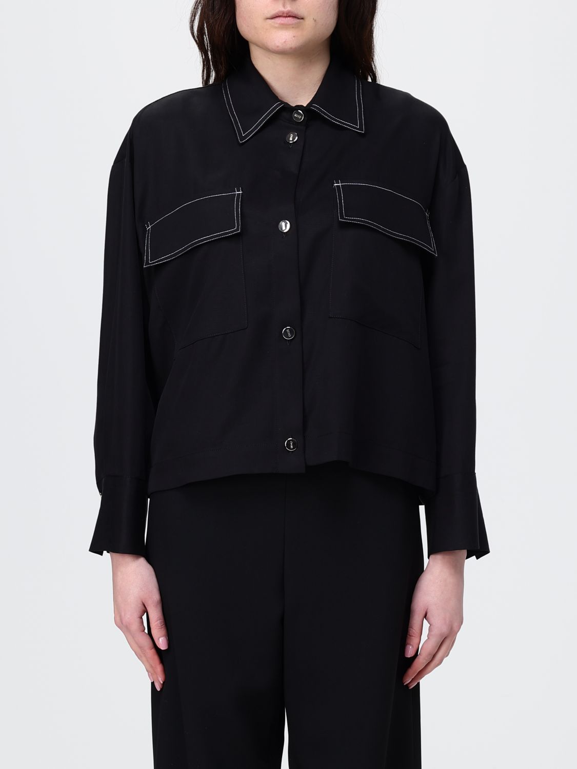Liu Jo Γυναικών Μαύρο Shirt Woman Color