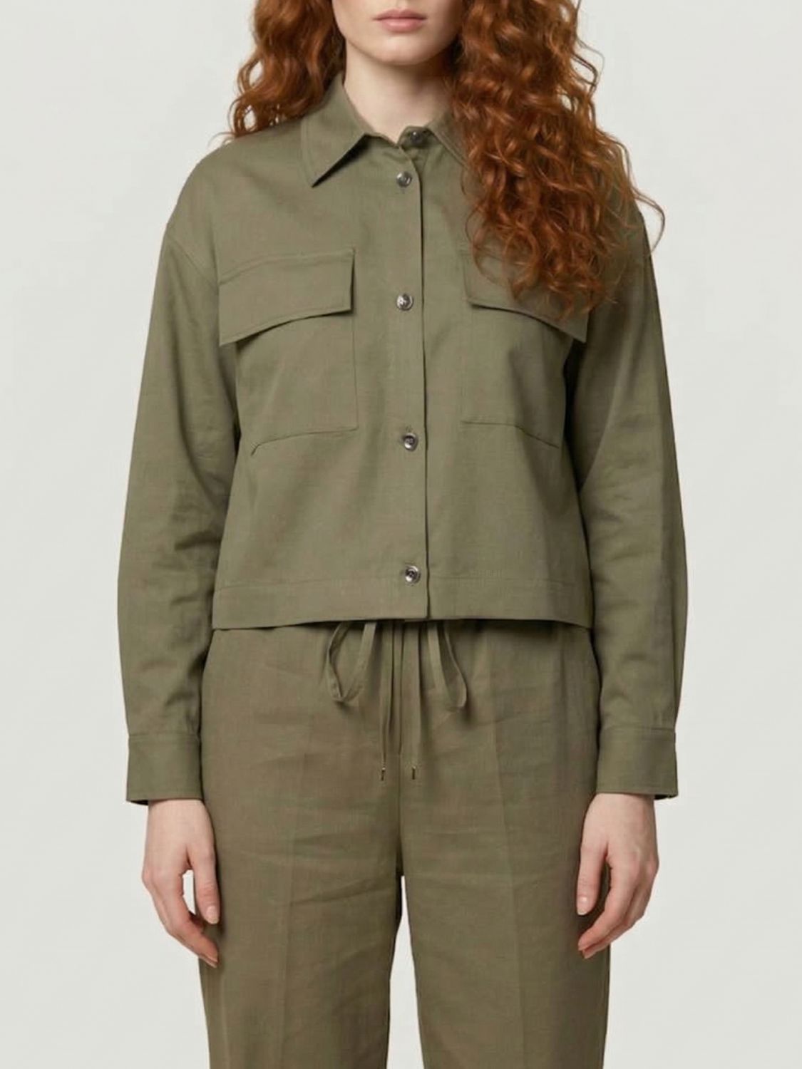 Liu Jo Γυναικών Olive Shirt Woman Color