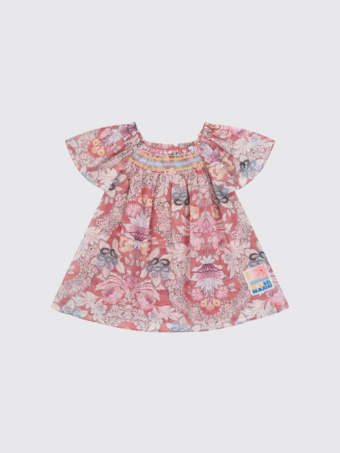 Zimmermann ZIMMERMANN Paisley Ruched Cotton Dress　ZIMMERMANN ペイズリーシャーリングコットンドレス