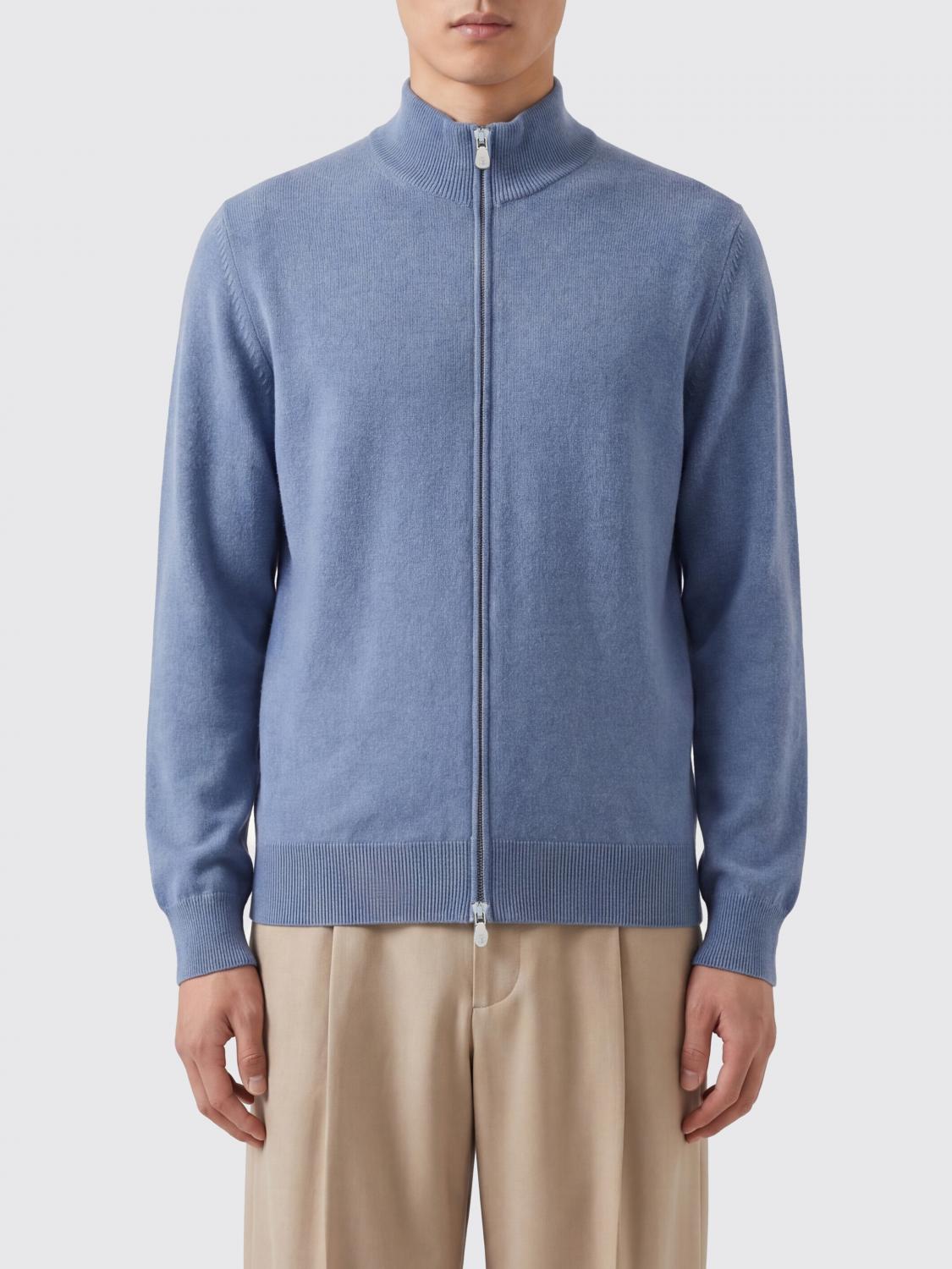 BRUNELLO CUCINELLI Sweater Men color Gnawed Blue