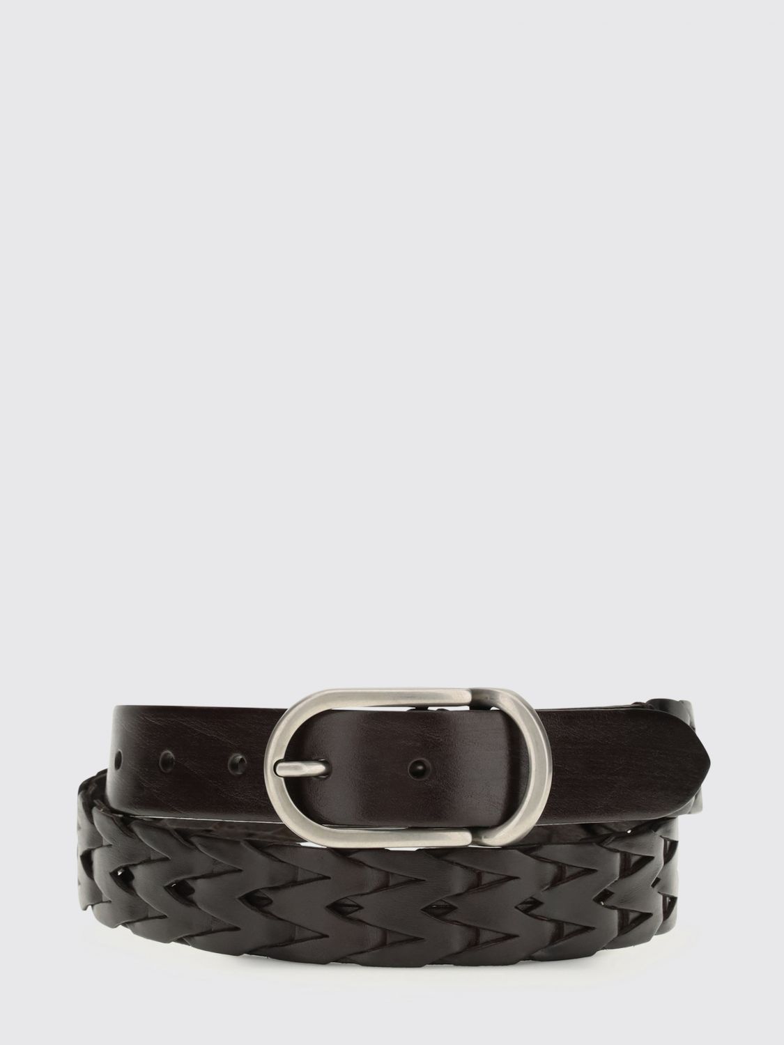 BRUNELLO CUCINELLI BRUNELLO CUCINELLI Braided Leather Belt　BRUNELLO CUCINELLI 編み込みレザーベルト