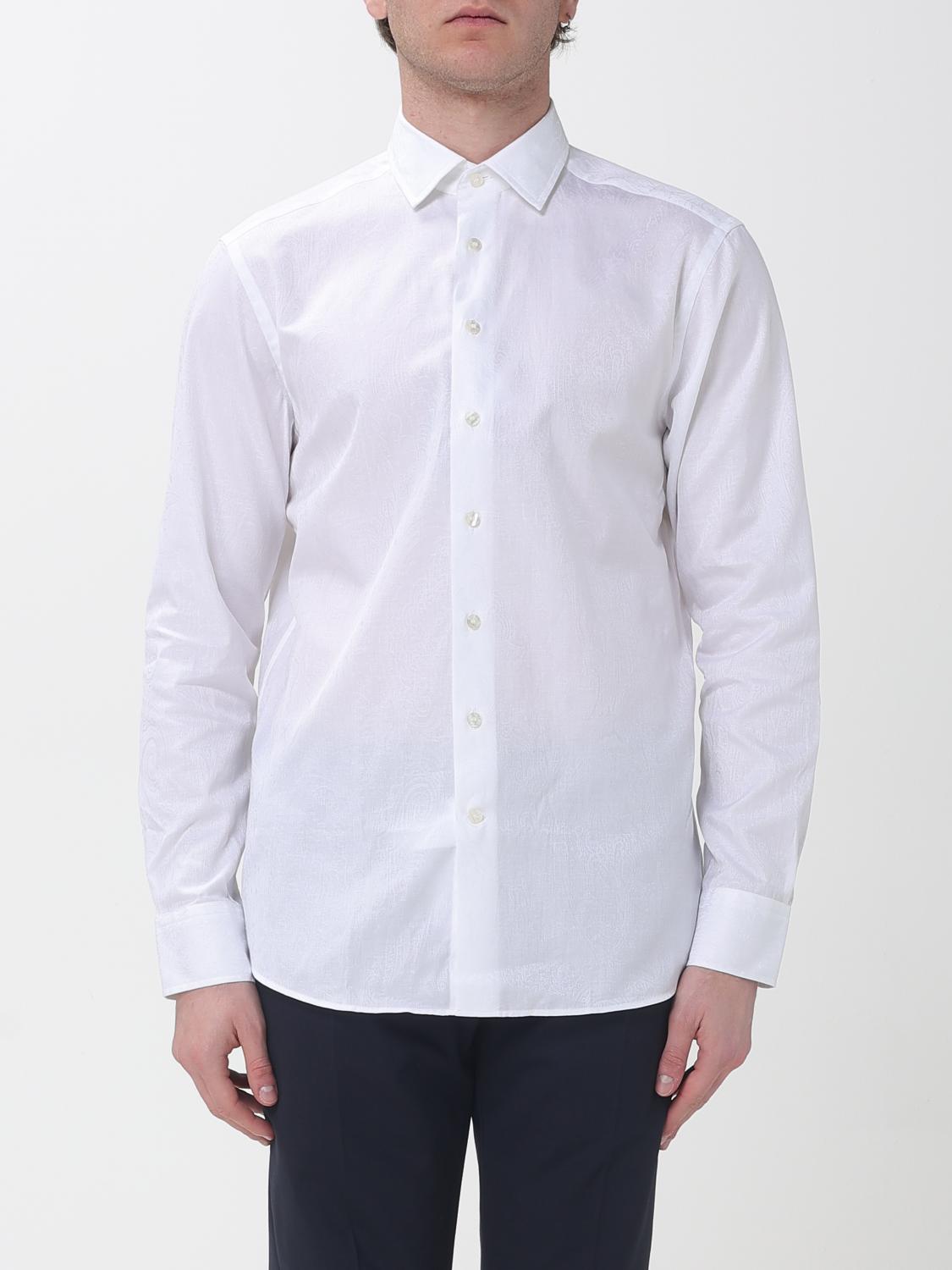ETRO Classic Cotton Shirt with Paisley Motif　ETRO ペイズリー モチーフ クラシック コットン シャツ ETRO