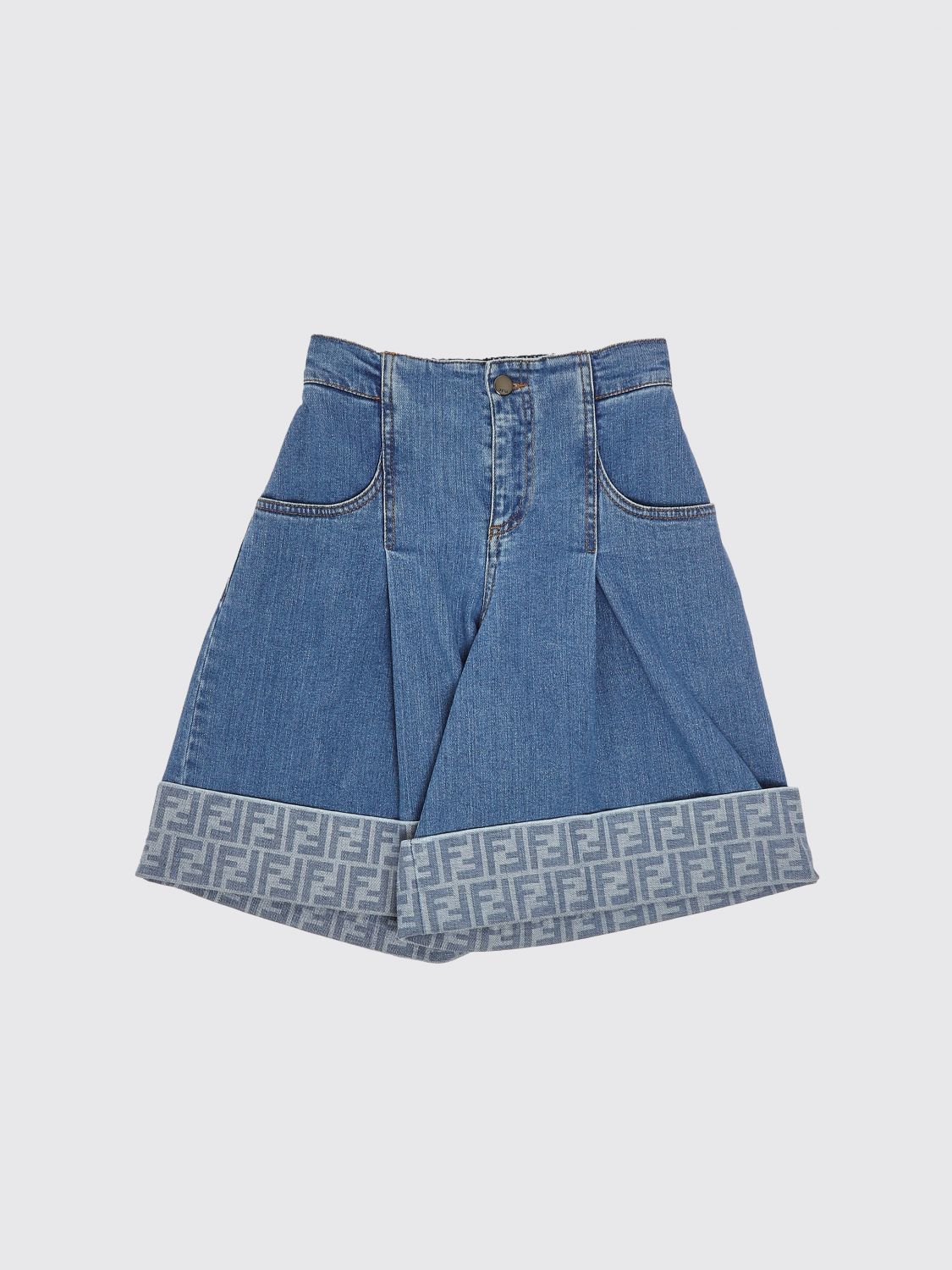 Pantaloncini FENDI Bambino colore Blue