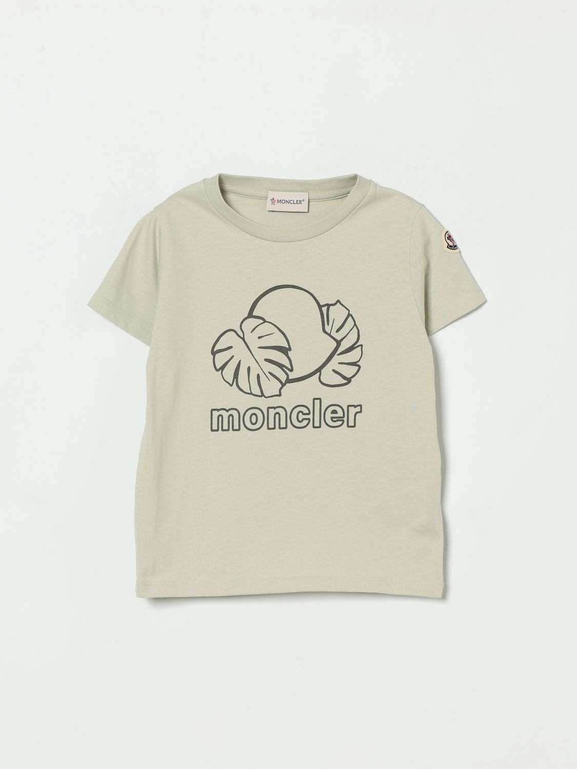 MONCLER Bedrucktes Baumwoll-T-Shirt