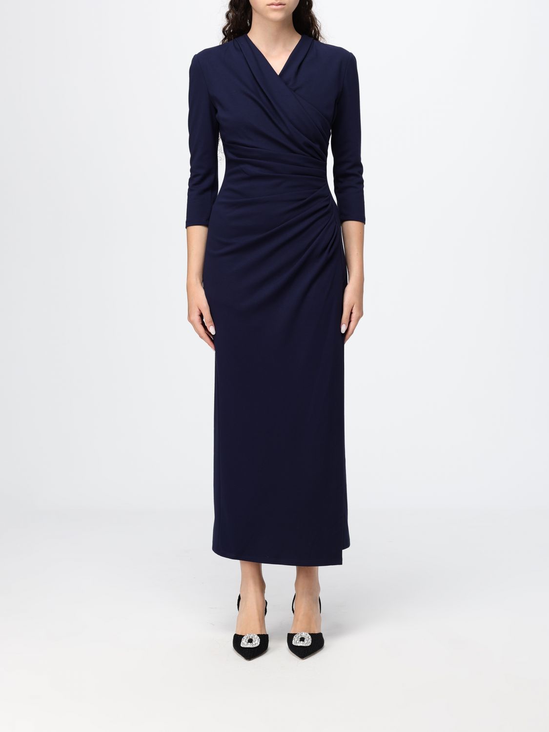GIORGIO ARMANI Abito midi in viscosa