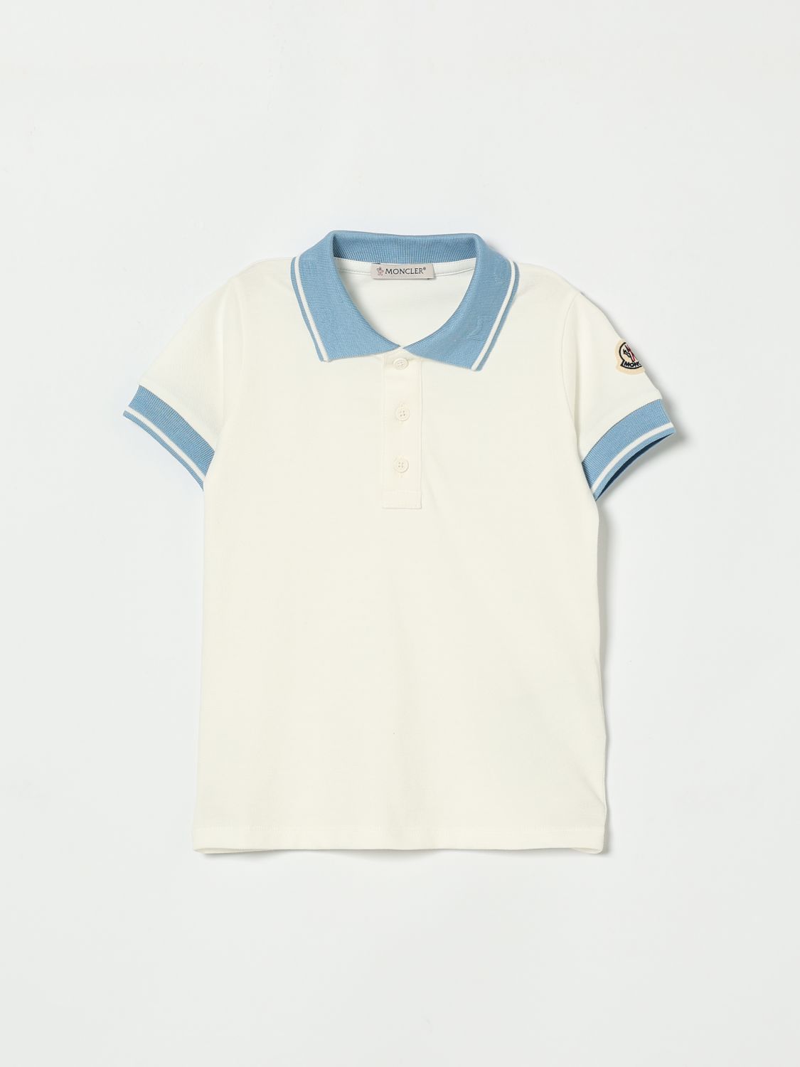 MONCLER Polohemd aus Stretch-Baumwolle