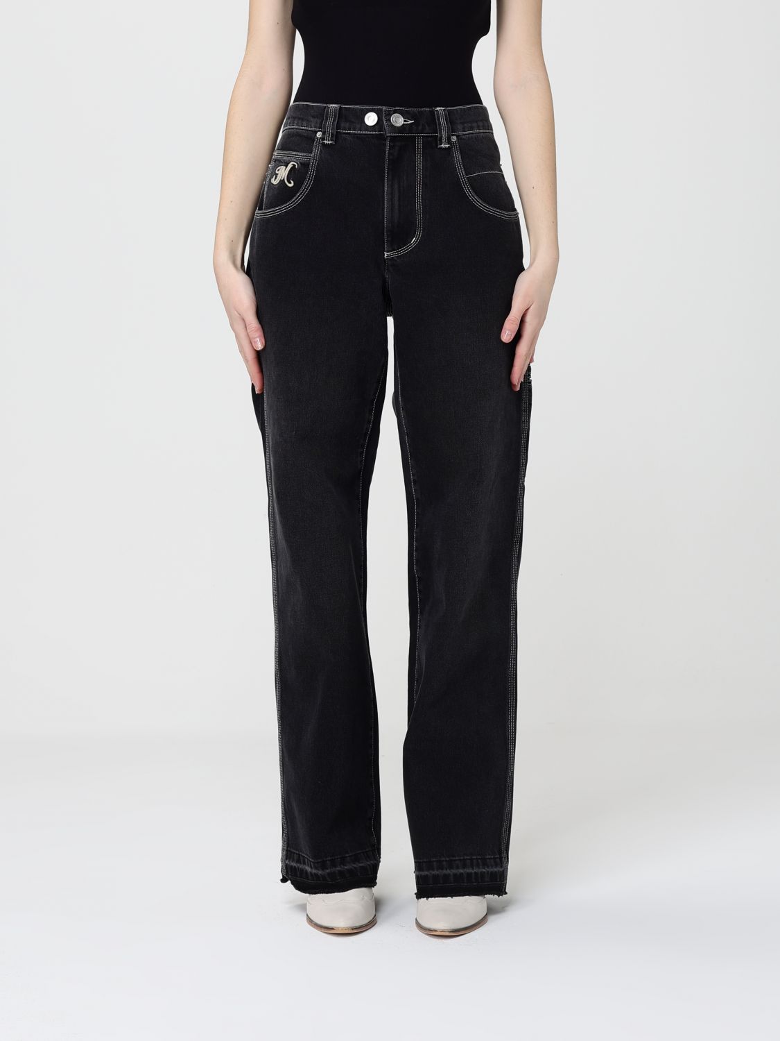 ISABEL MARANT Weite Jeans aus Baumwolldenim