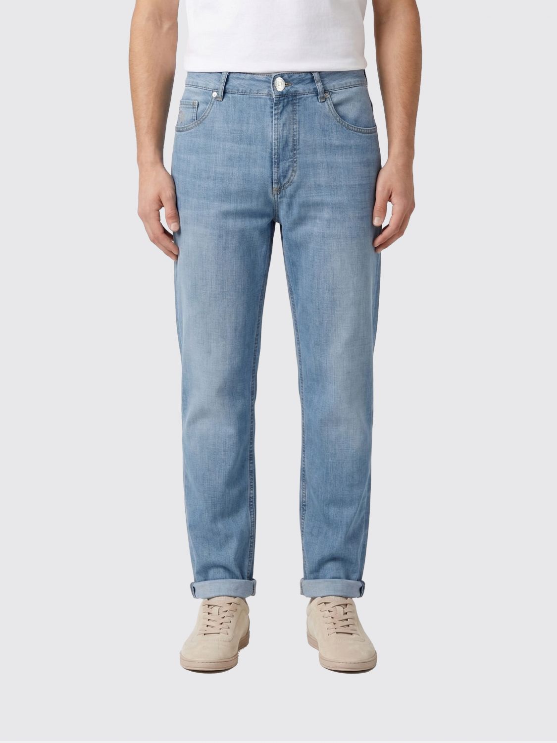 BRUNELLO CUCINELLI Straight Jeans aus Denim