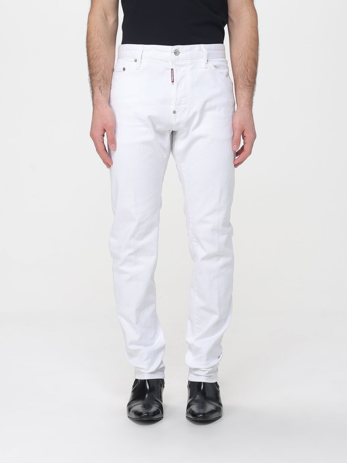 DSQUARED2 Dyed Teddy Stretch-Denim-Jeans