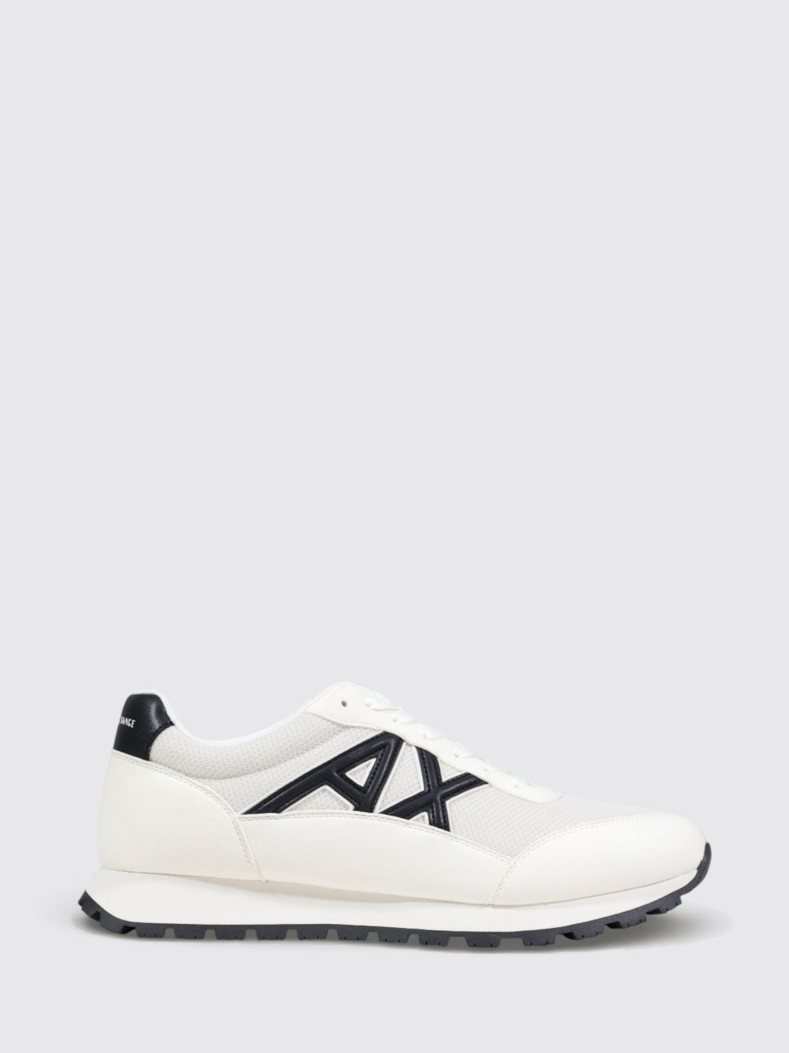 Sneakers Armani Exchange in camoscio e mesh