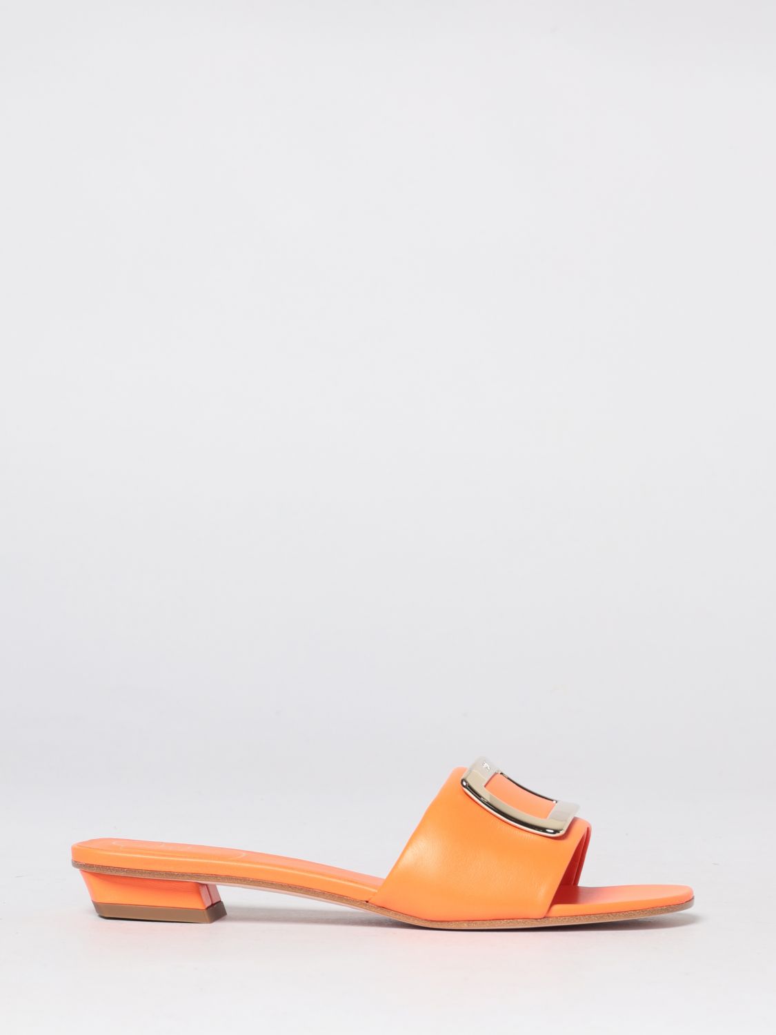 ROGER VIVIER Leather Mules ROGER