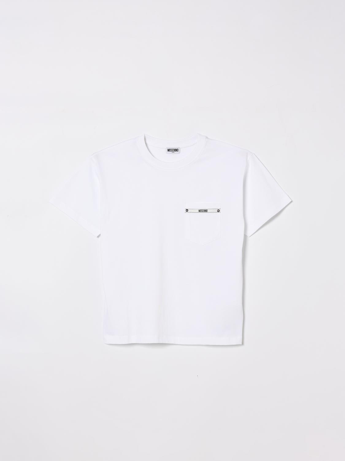 MOSCHINO Baumwoll-T-Shirt mit Logo