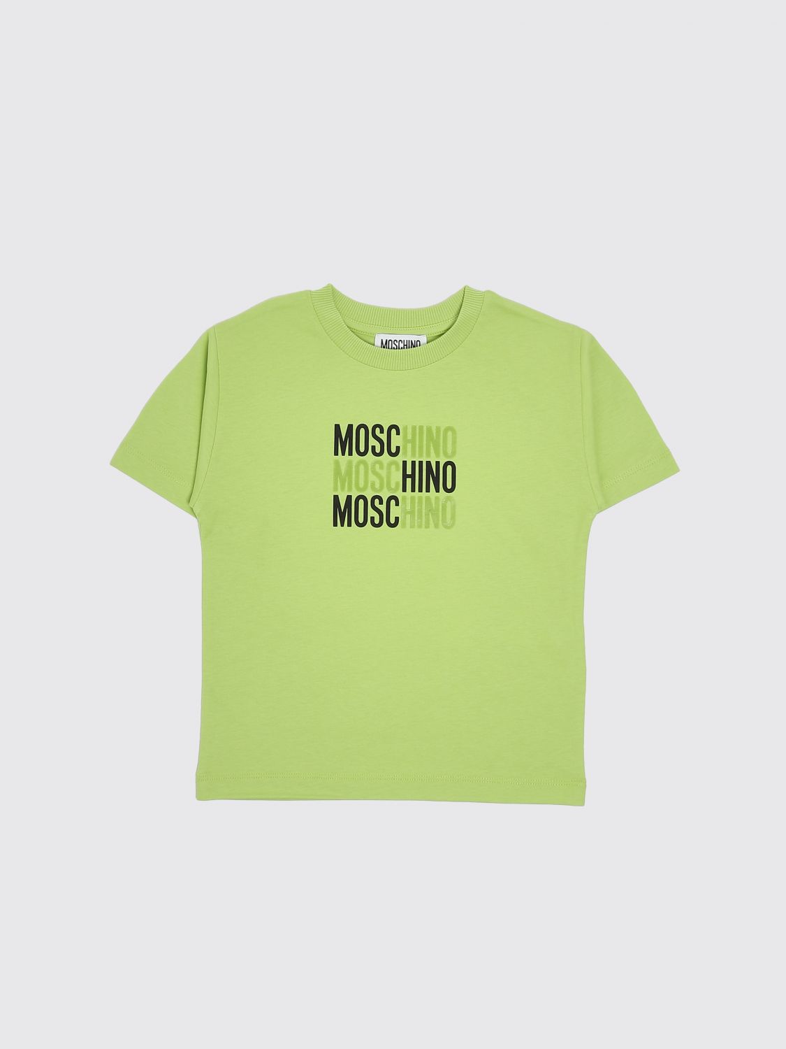 MOSCHINO Baumwoll-T-Shirt mit Logo