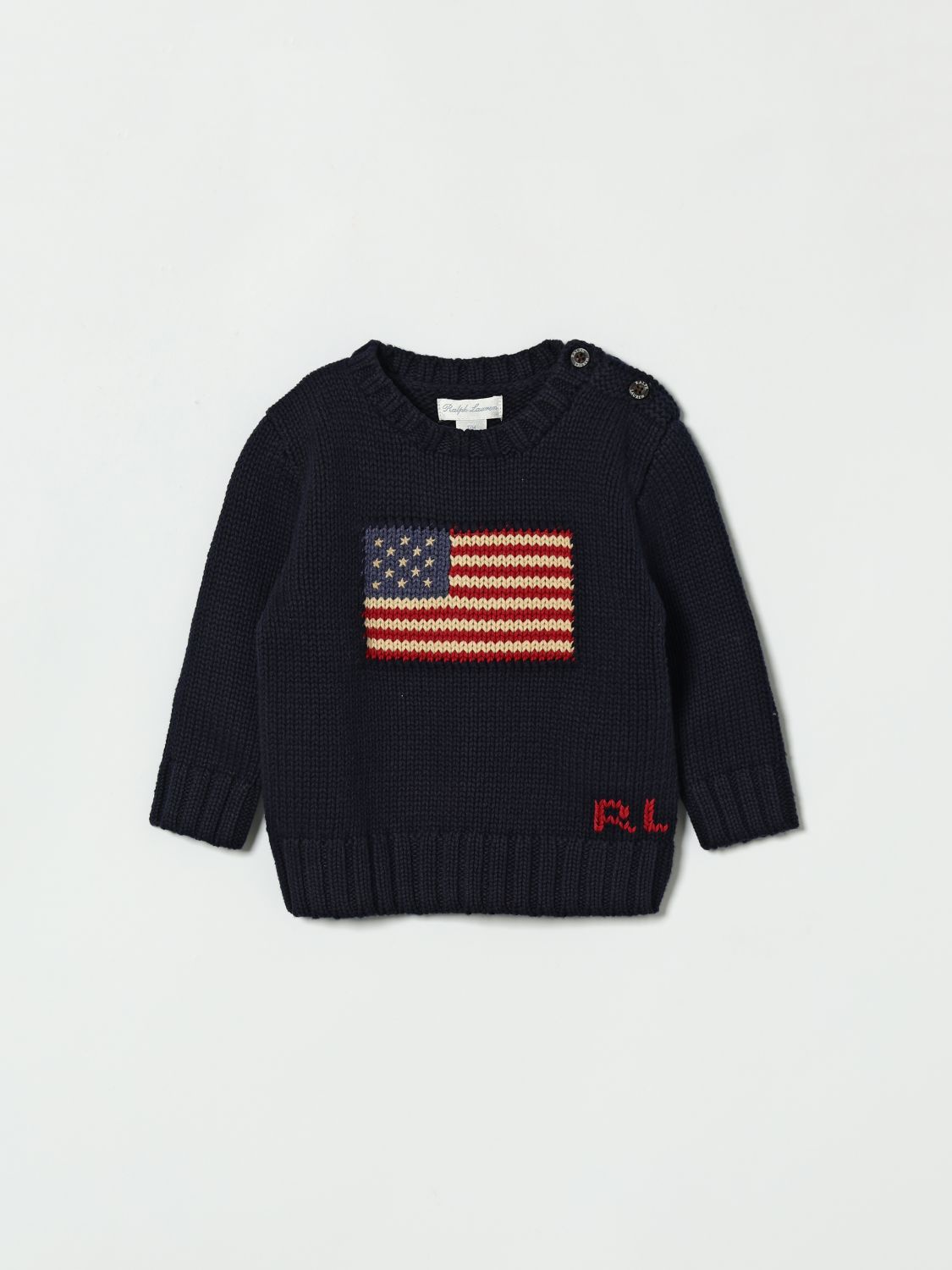 POLO RALPH LAUREN Rundhalspullover aus Baumwolle