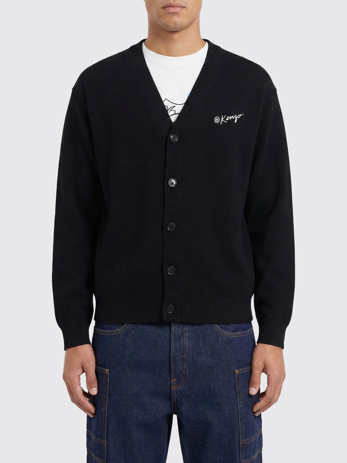 Cardigan KENZO Uomo colore Nero