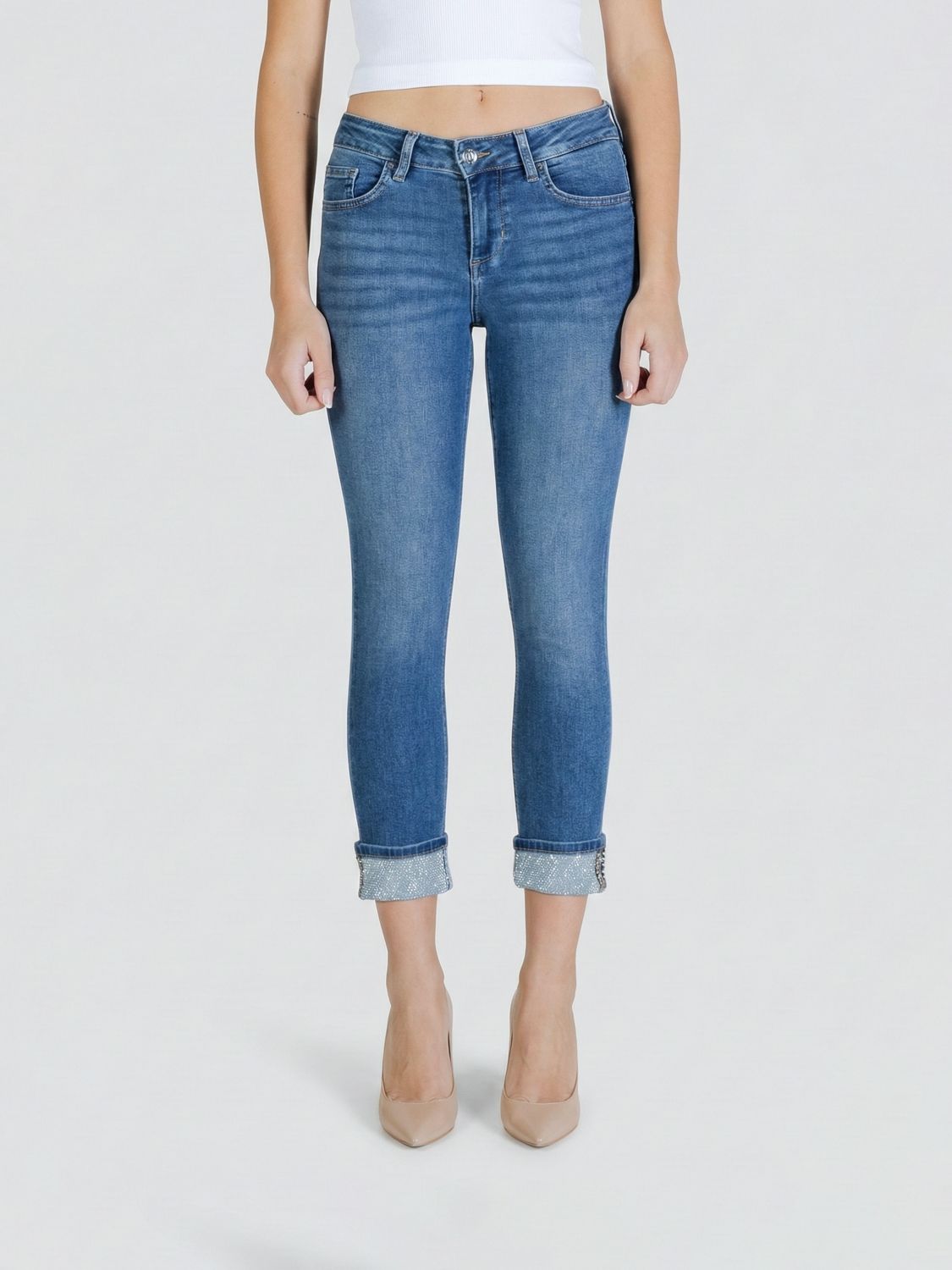 Liu Jo Γυναικών Denim Jeans Woman Color