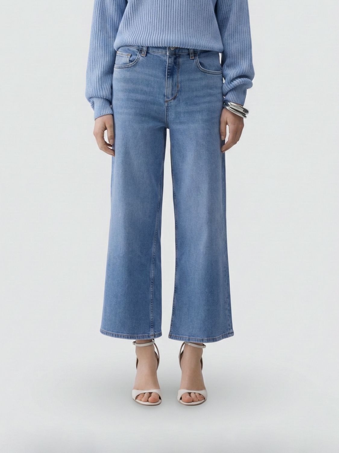 Liu Jo Γυναικών Gnawed Blue Jeans Woman Color