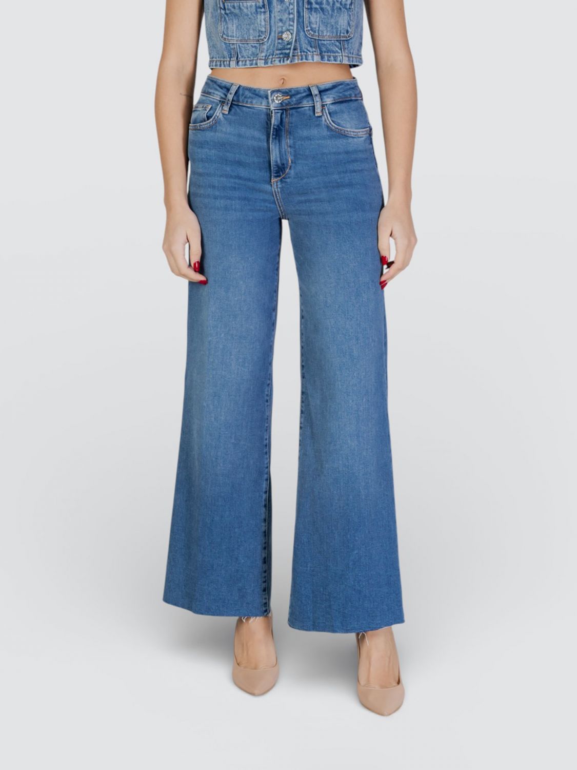 Liu Jo Damen Blau Jeans Woman Color