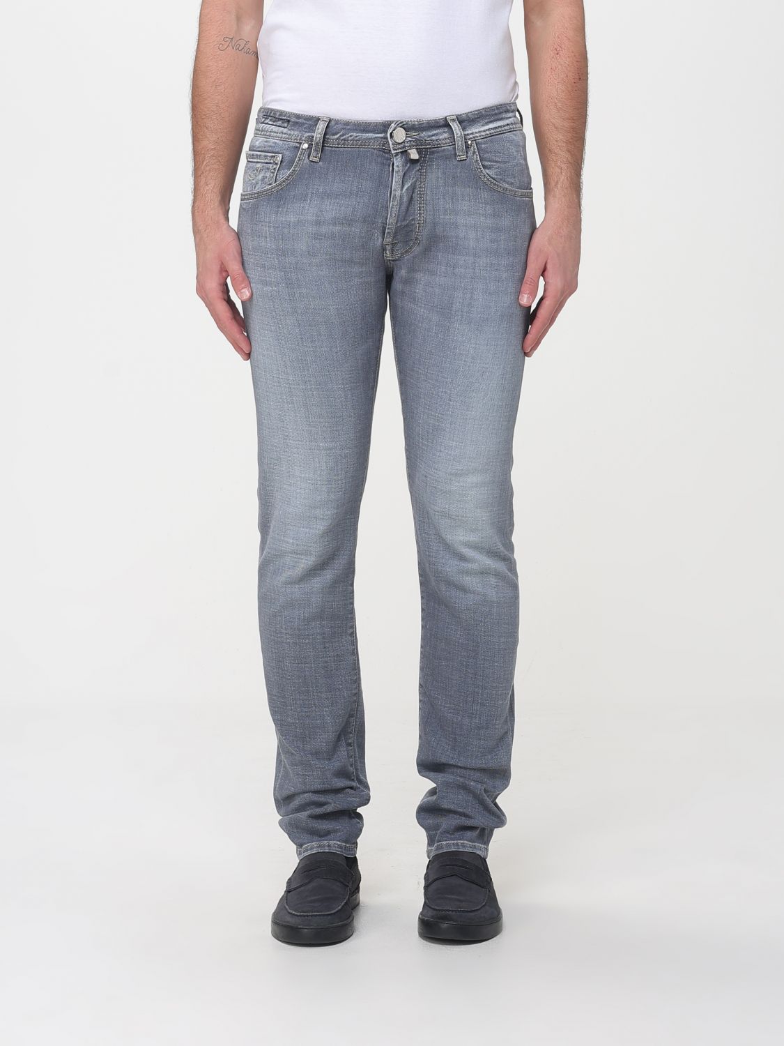 Jacob Cohen Ανδρών Γκρί Jeans Men Color
