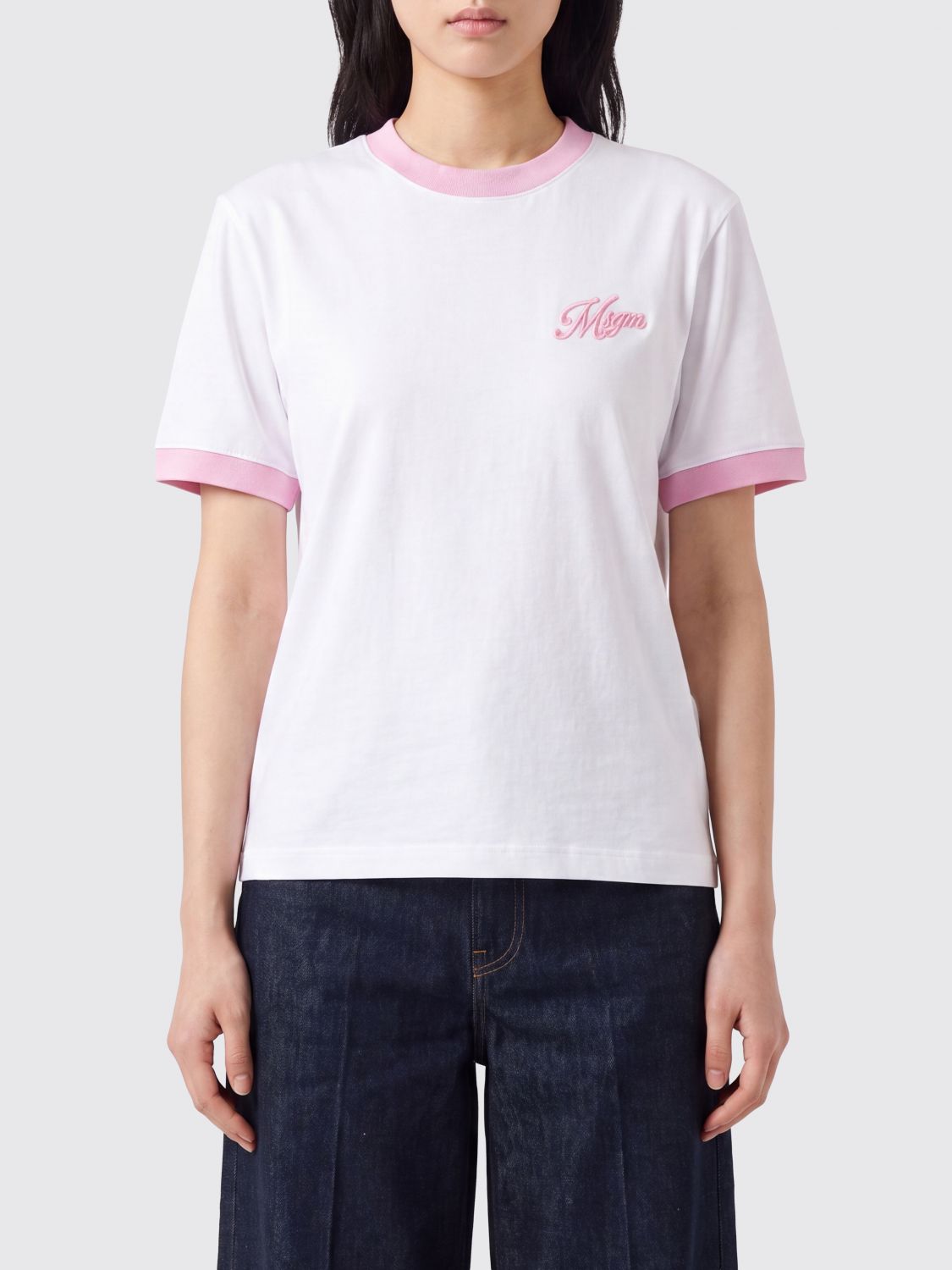 MSGM T-Shirts Donna colore Bianco
