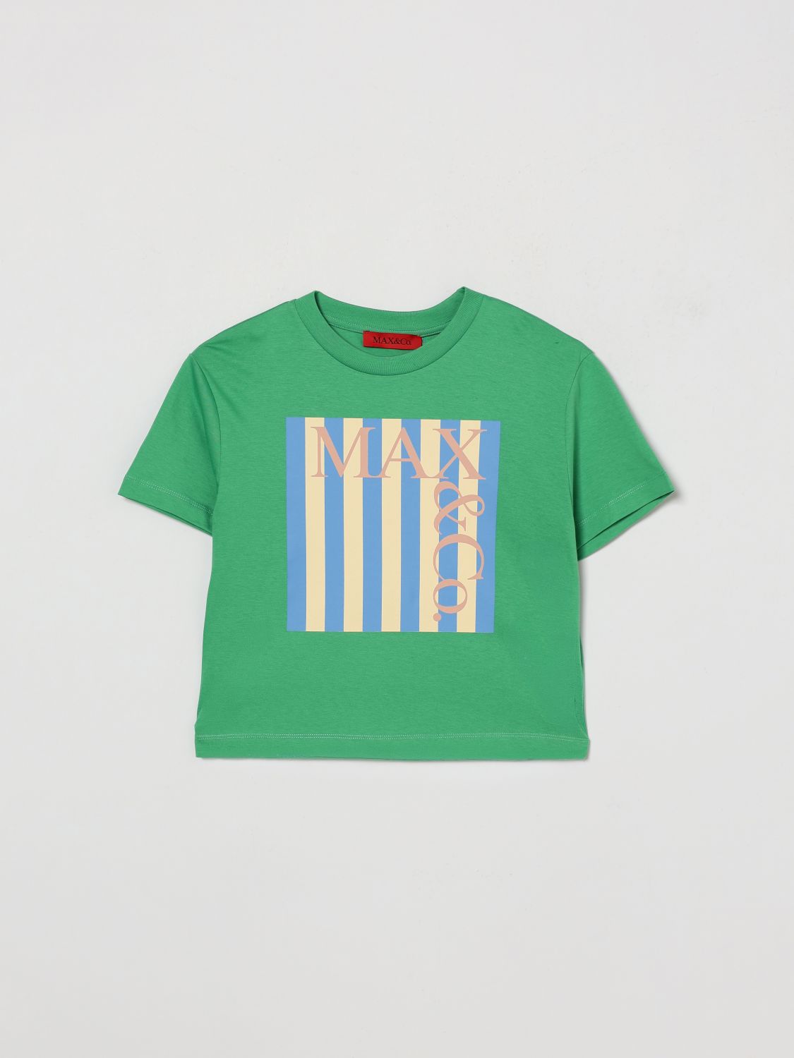 MAX & CO. KID Baumwoll-T-Shirt mit Logo