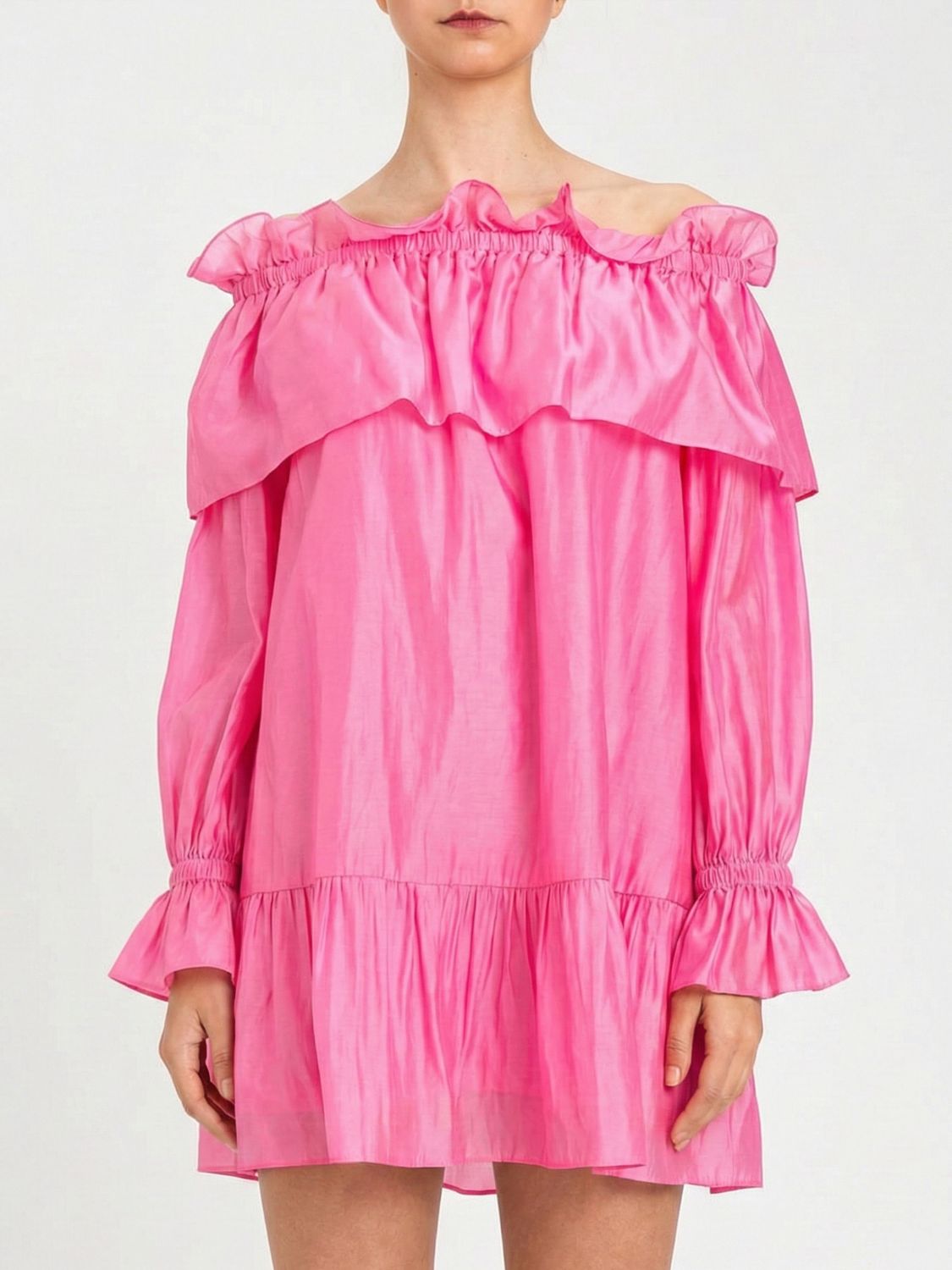 Actitude Twinset Mini-Kleid aus Crêpe