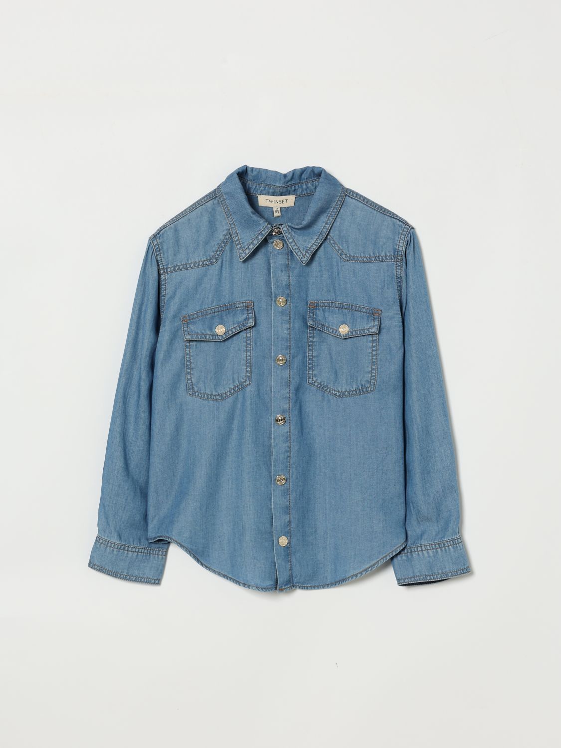 Camicia TWINSET Bambino colore Blue