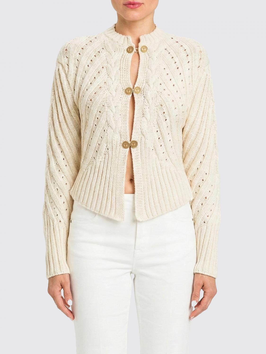 Twinset Cotton Knit Cardigan