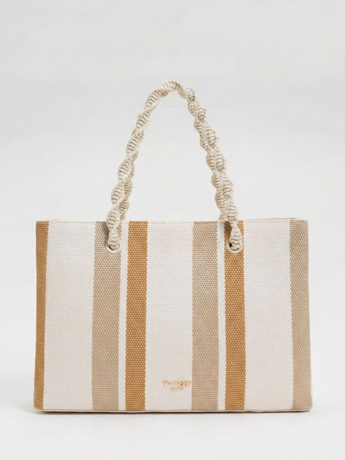 Twinset Handbag  Woman Color Pearl In Neutral